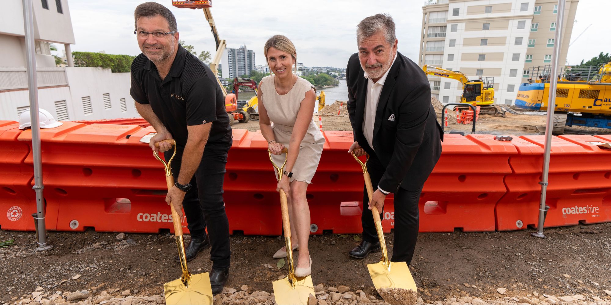 Pikos Group Breaks Ground on $620M Gaia Riverfront Development in Kangaroo Point